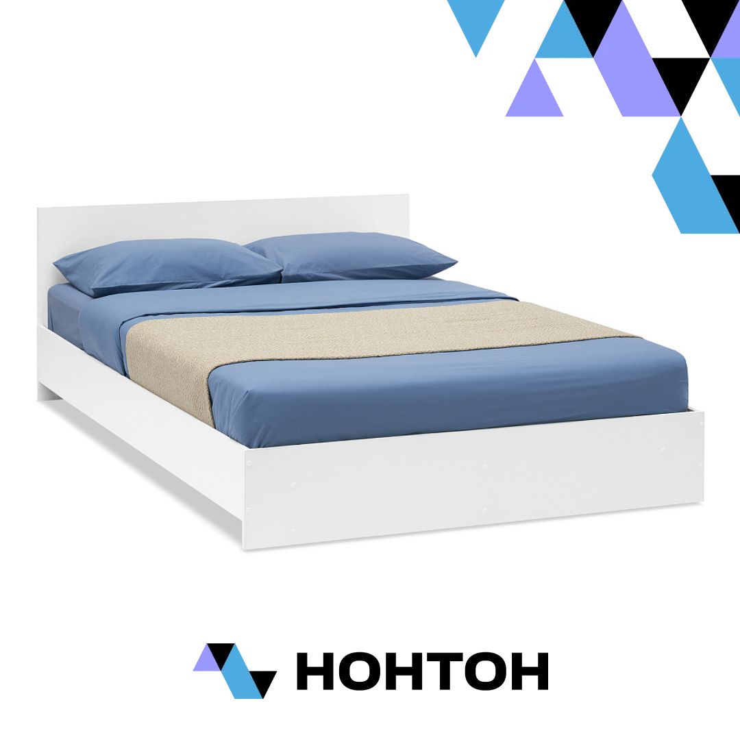 Кровать Ронда белое дерево