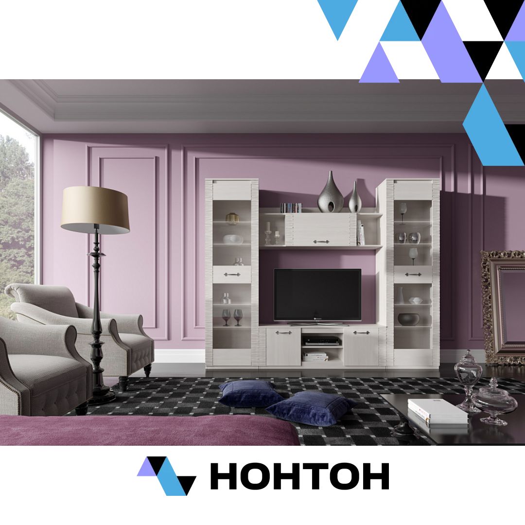 Гостиная Элана 2 бодега белая