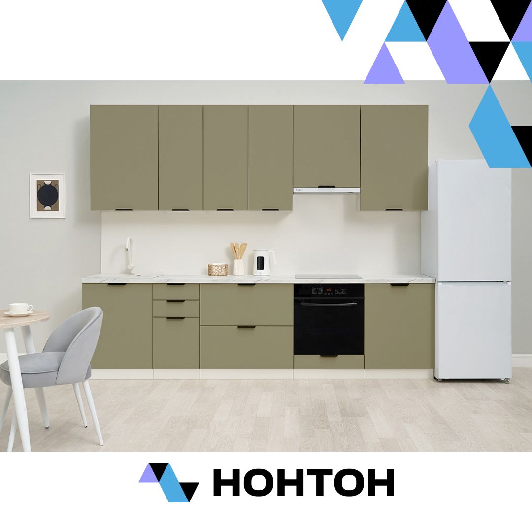 Кухня Норд софт хаки