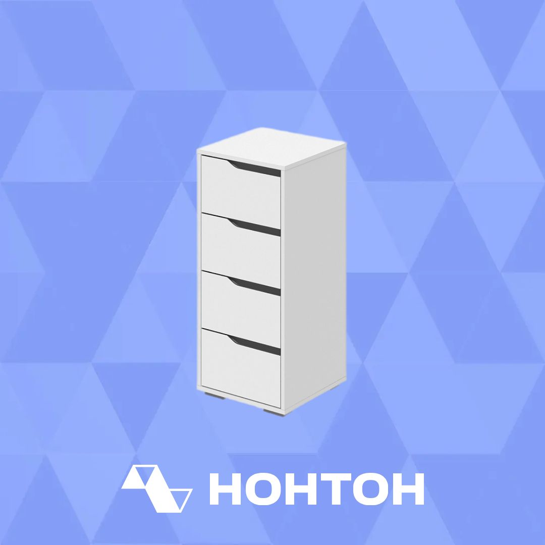 Комод Алиса белый
