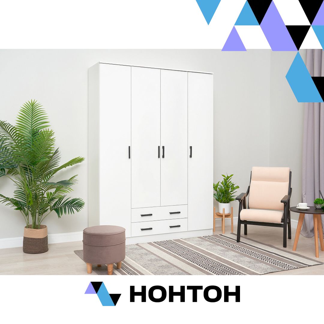 Шкаф Квадро белый