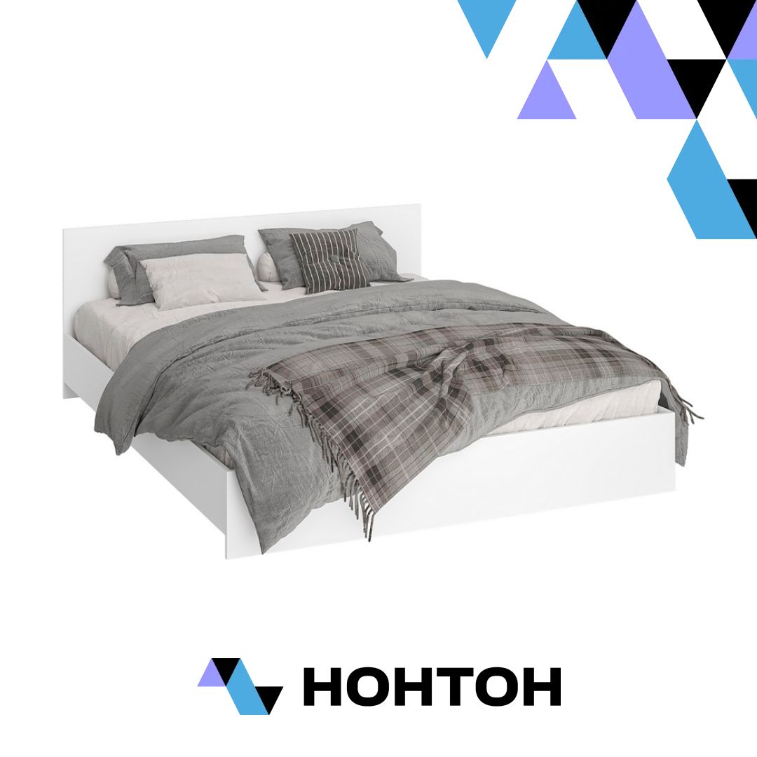 Кровать Ронда белое дерево