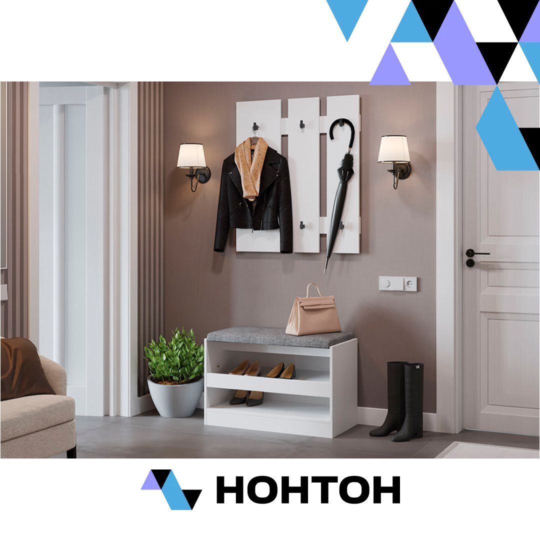 Прихожая Агата №1 белая