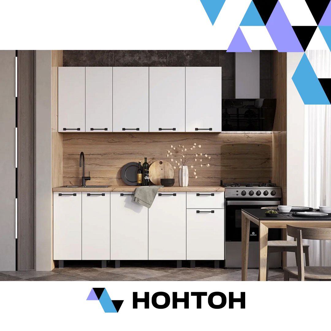 Кухня Тина 1.8 м белая