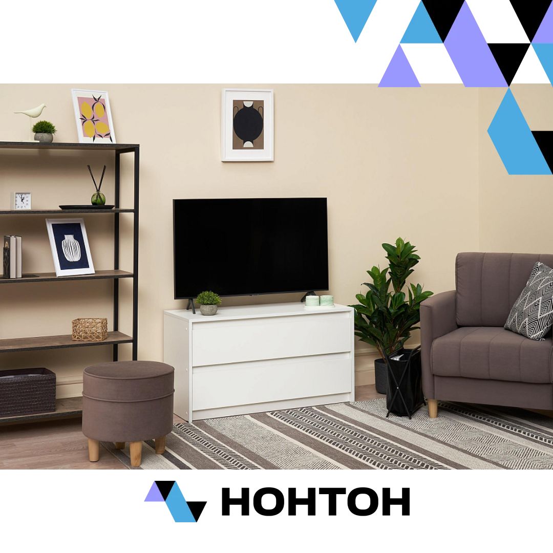 ТВ-тумба Айден 1000 белый