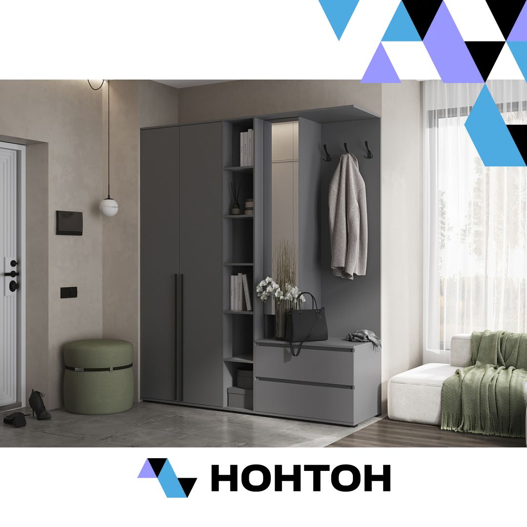 Прихожая Норд №3 графит