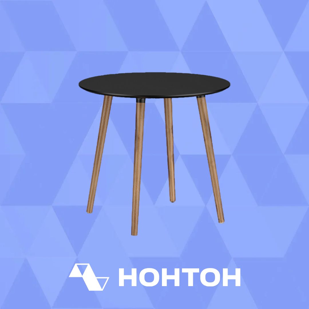 Стол обеденный TEYA дерево / черный