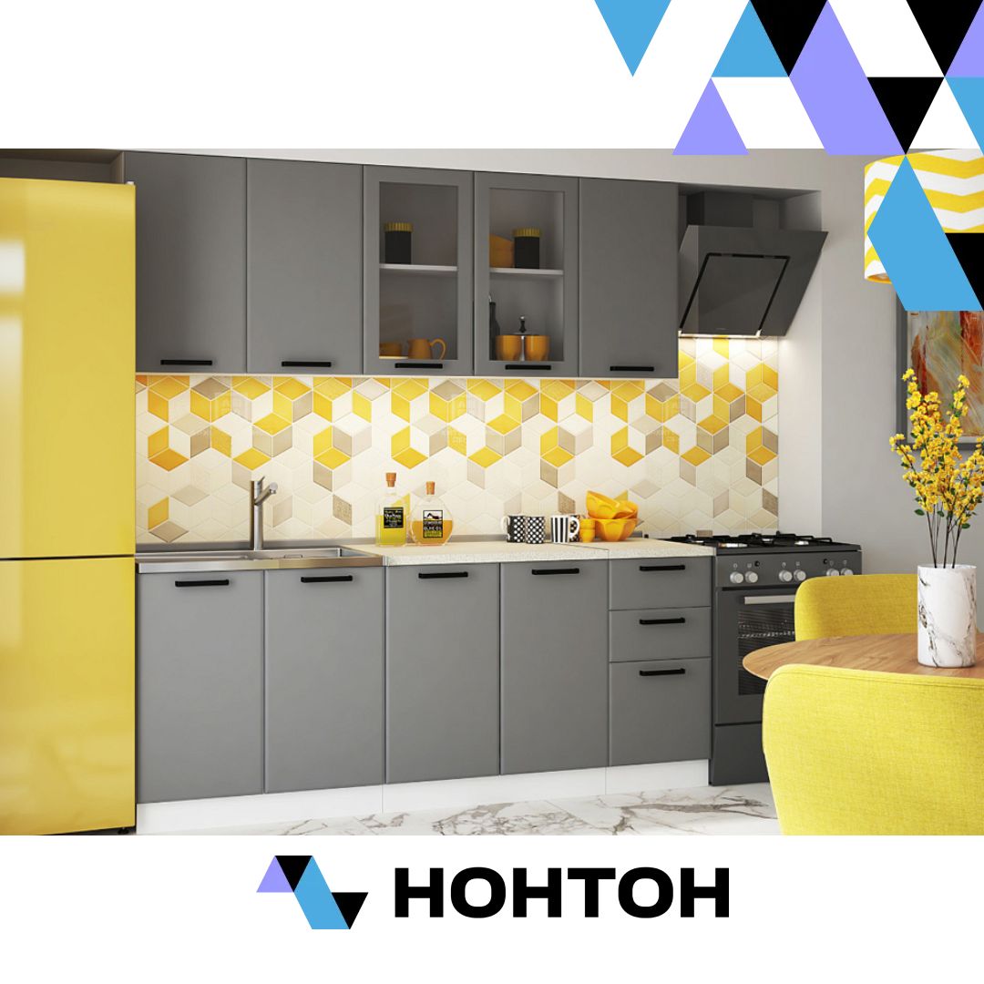 Кухня Виола Нео Классика 2.0 м матовый лайт грей