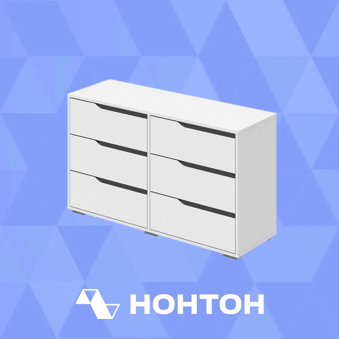 Комод Алиса белый
