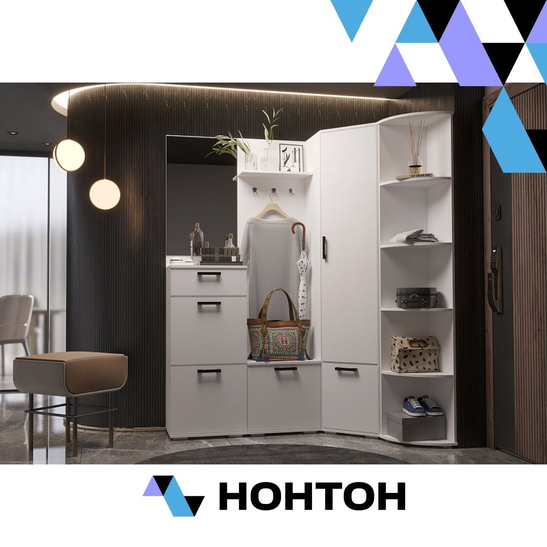 Прихожая Ника №6 белая