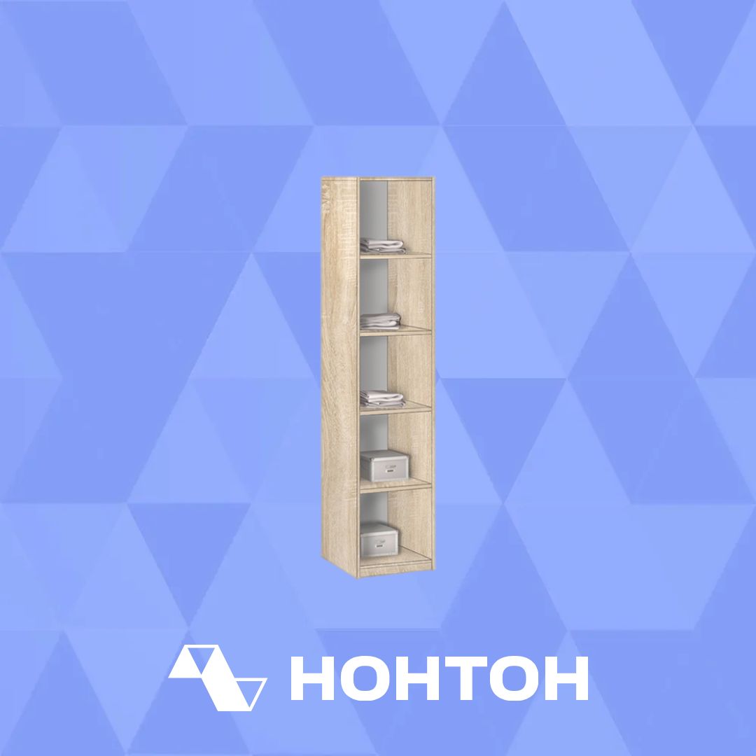 Стеллаж Лотос 5.012 дуб сонома