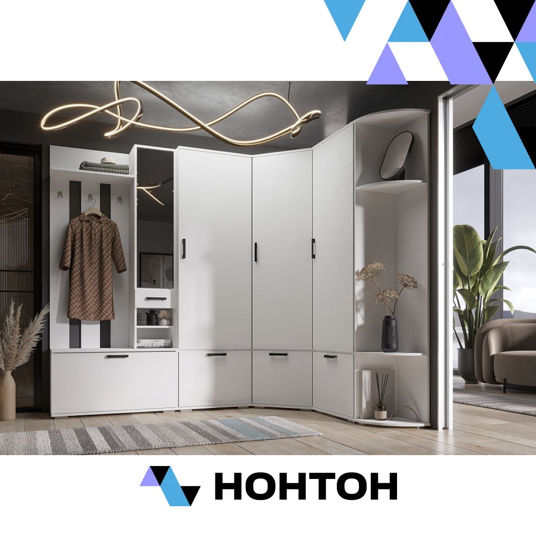 Прихожая Ника №7 белая