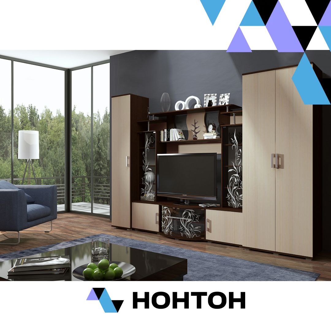 Гостиная Виста венге / дуб беленый