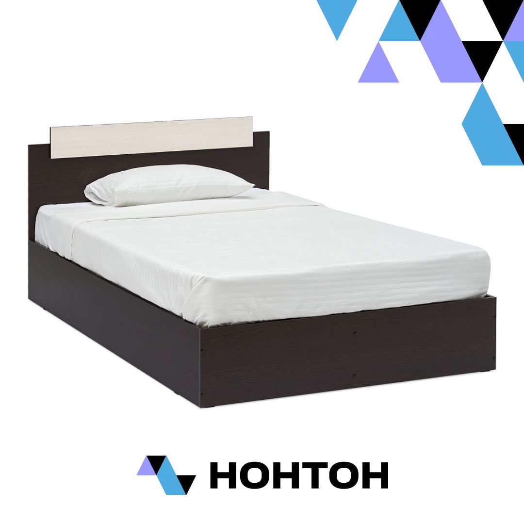 Кровать односпальная Эко лоредо / венге