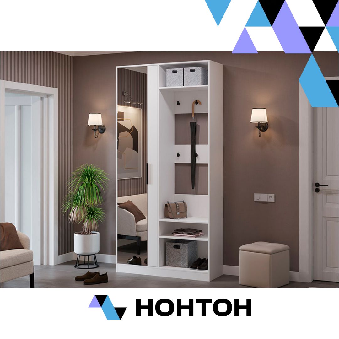 Прихожая Агата белая