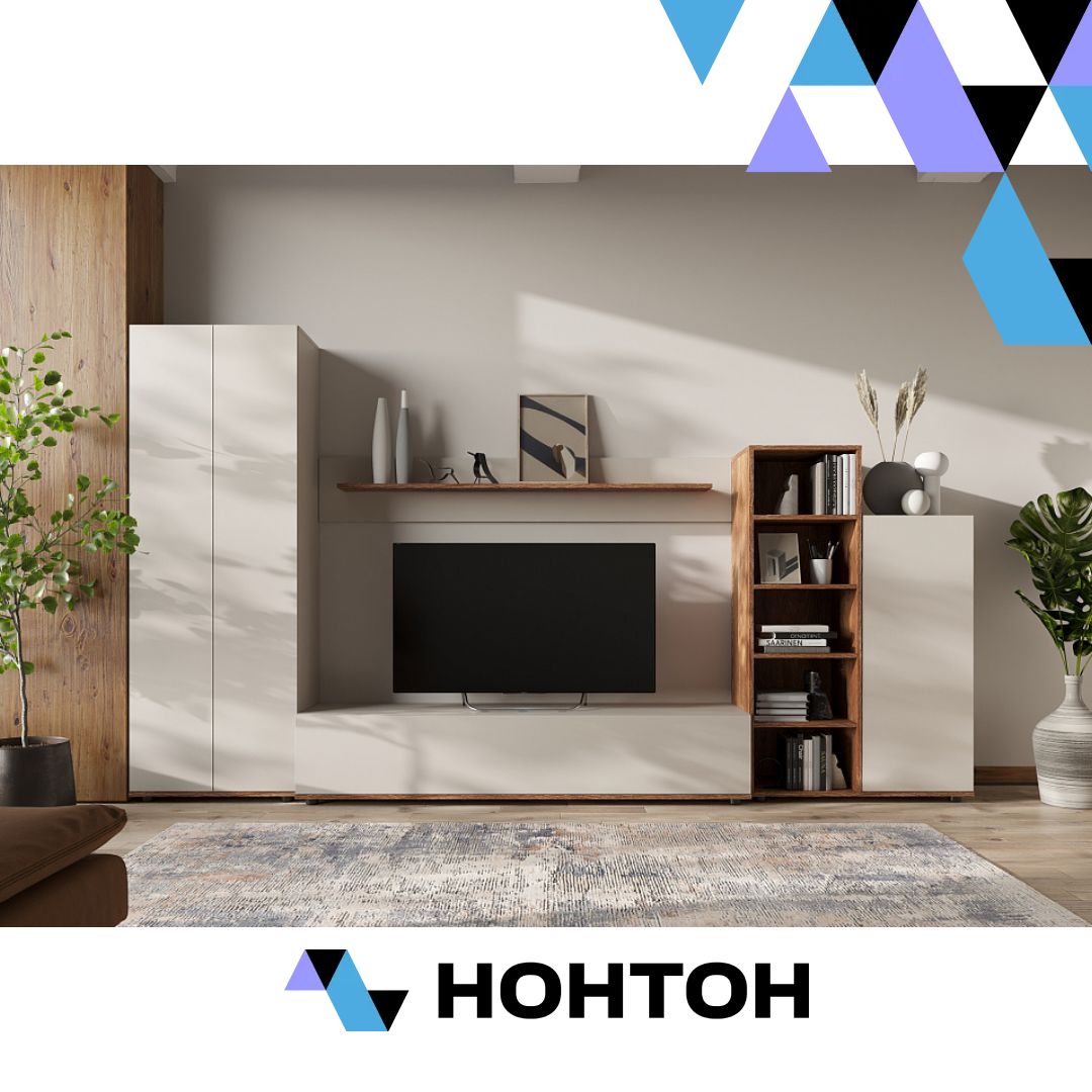 Гостиная Amazon каштан / кашемир