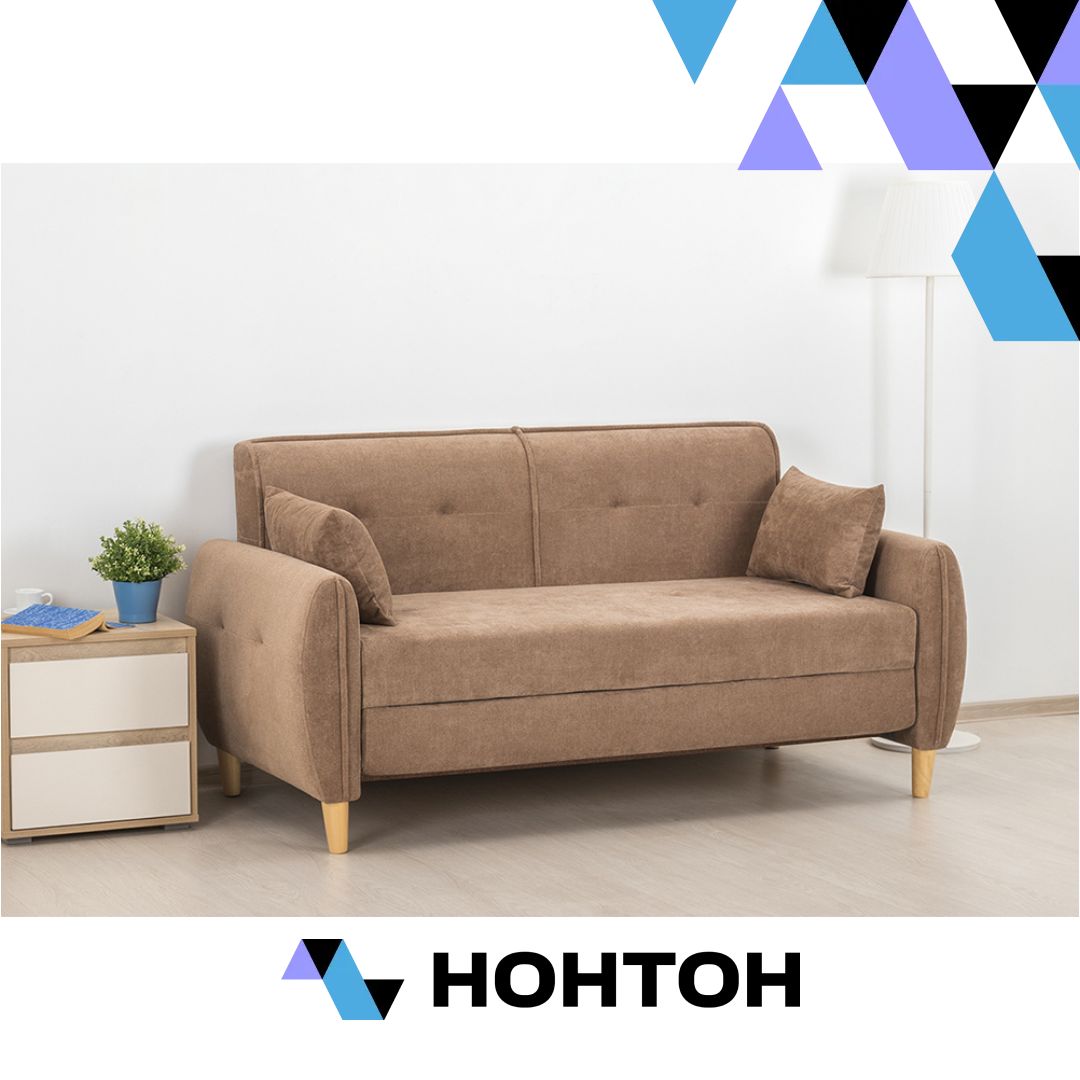 Диван еврокнижка Анита бежевый