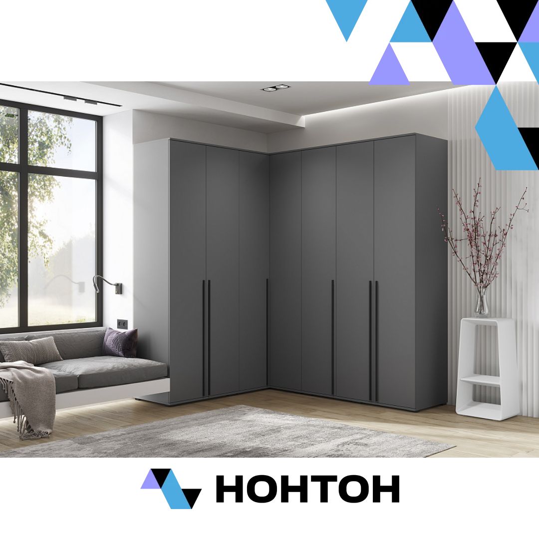 Комплект шкафов Норд №1 графит