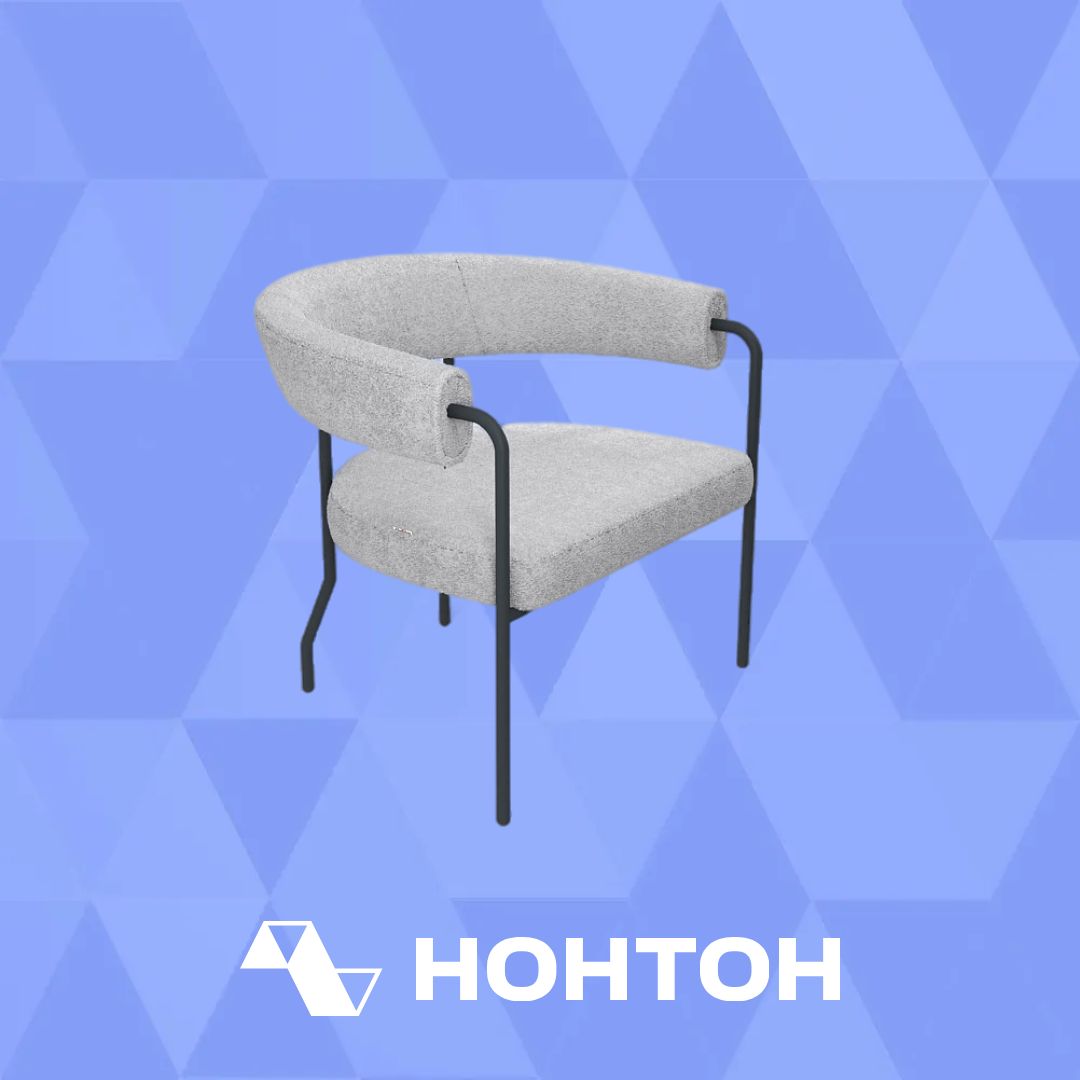 Стул SHT-AMS120 светло-серый / антрацит