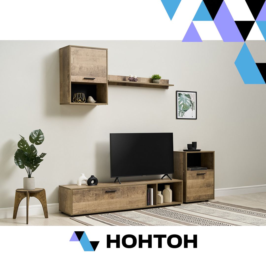 Гостиная Rock дуб гранж песочный