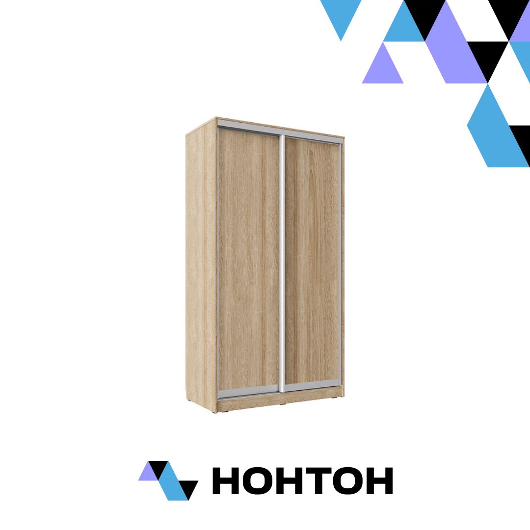 Шкаф-купе 2-х дверный Старт дуб сонома