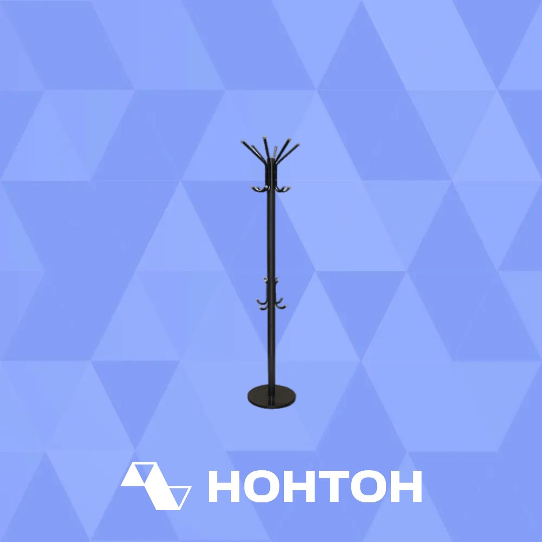 Вешалка SHT-CR450 черный / серый / мрамор