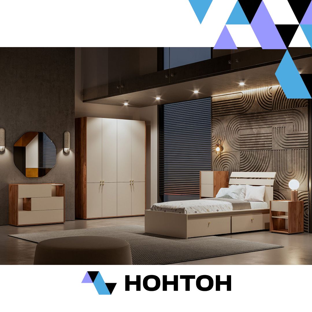 Спальня Орма №1 крафт табачный / кашемир