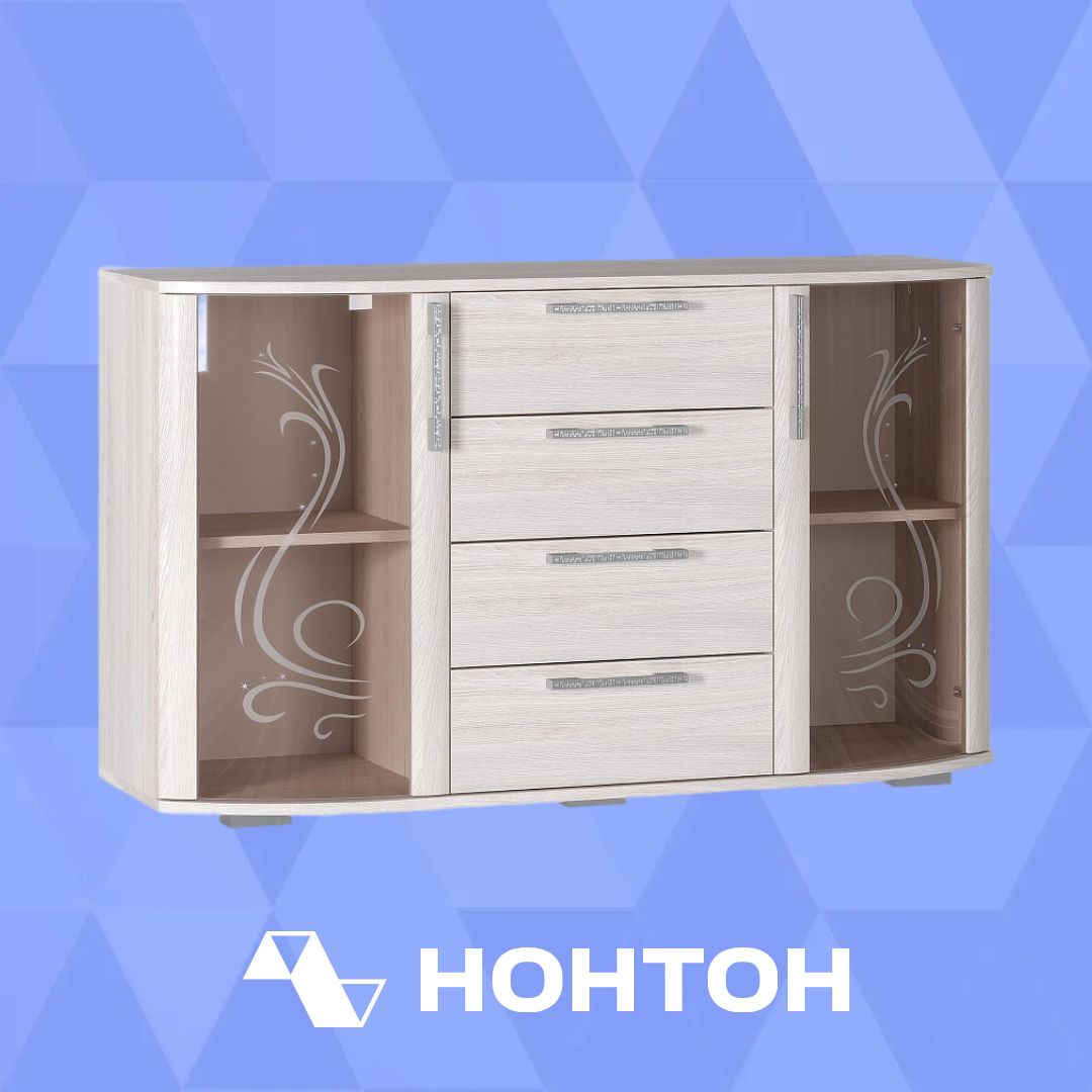 Комод Флорида ясень белый