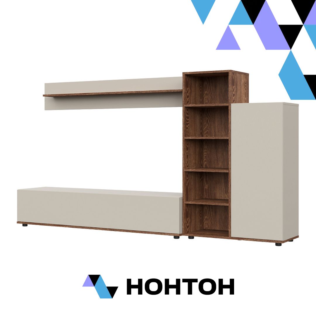 Стенка Amazon каштан / кашемир