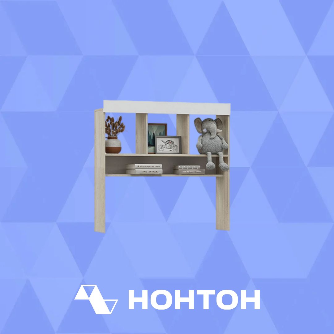 Надстройка Мартина белый / дуб сонома