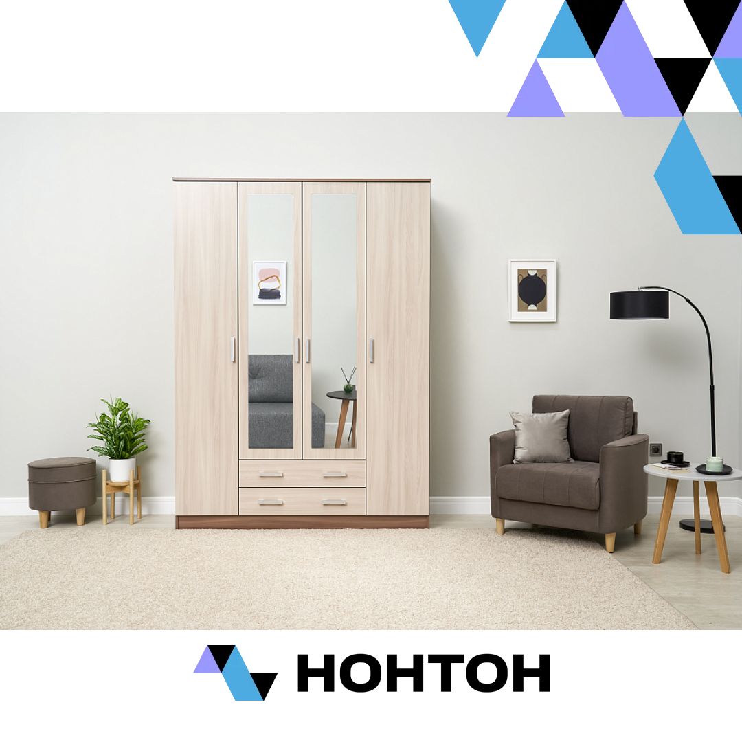 Шкаф Квадро ясень шимо