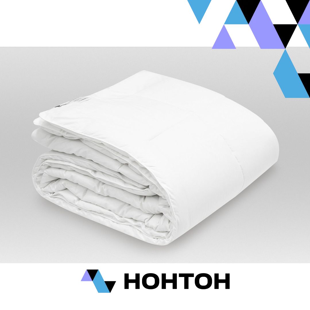 Одеяло Равенто 150x200 см всесезонное, хлопковое волокно
