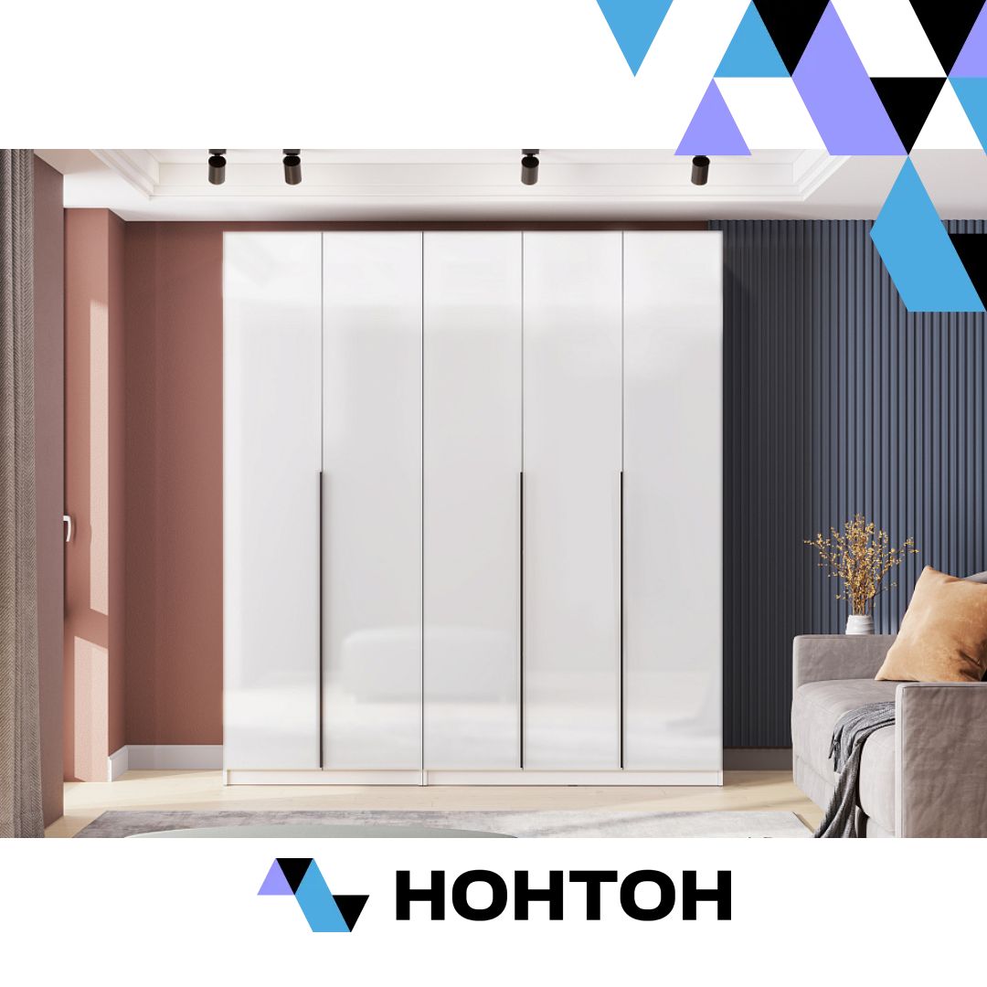 Комплект шкафов Тивина 2 м белый глянец