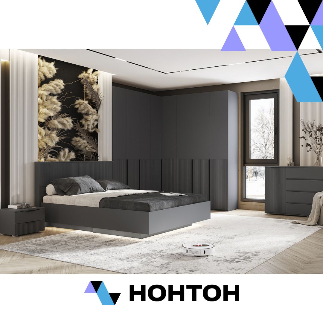 Спальня Марвэл графит / браш графит