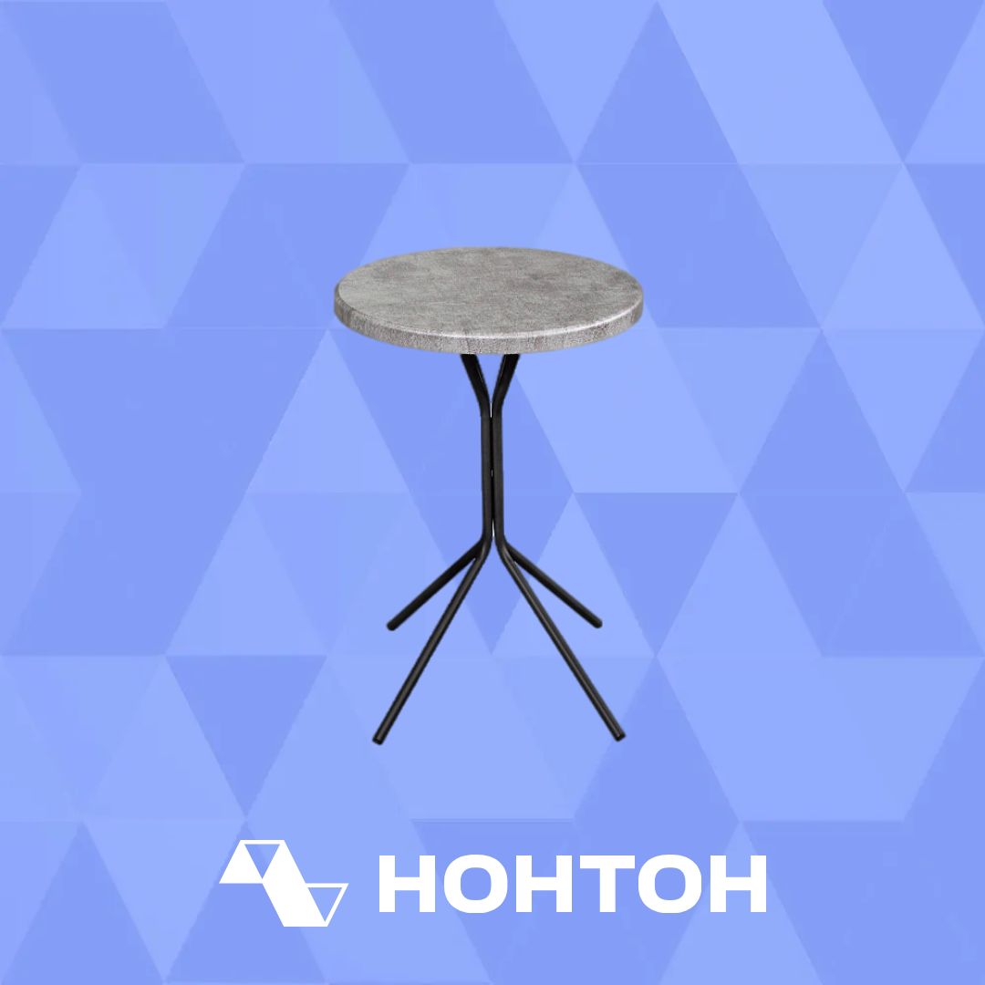 Стол журнальный SHT-CT12-1 черный муар / лофт медь