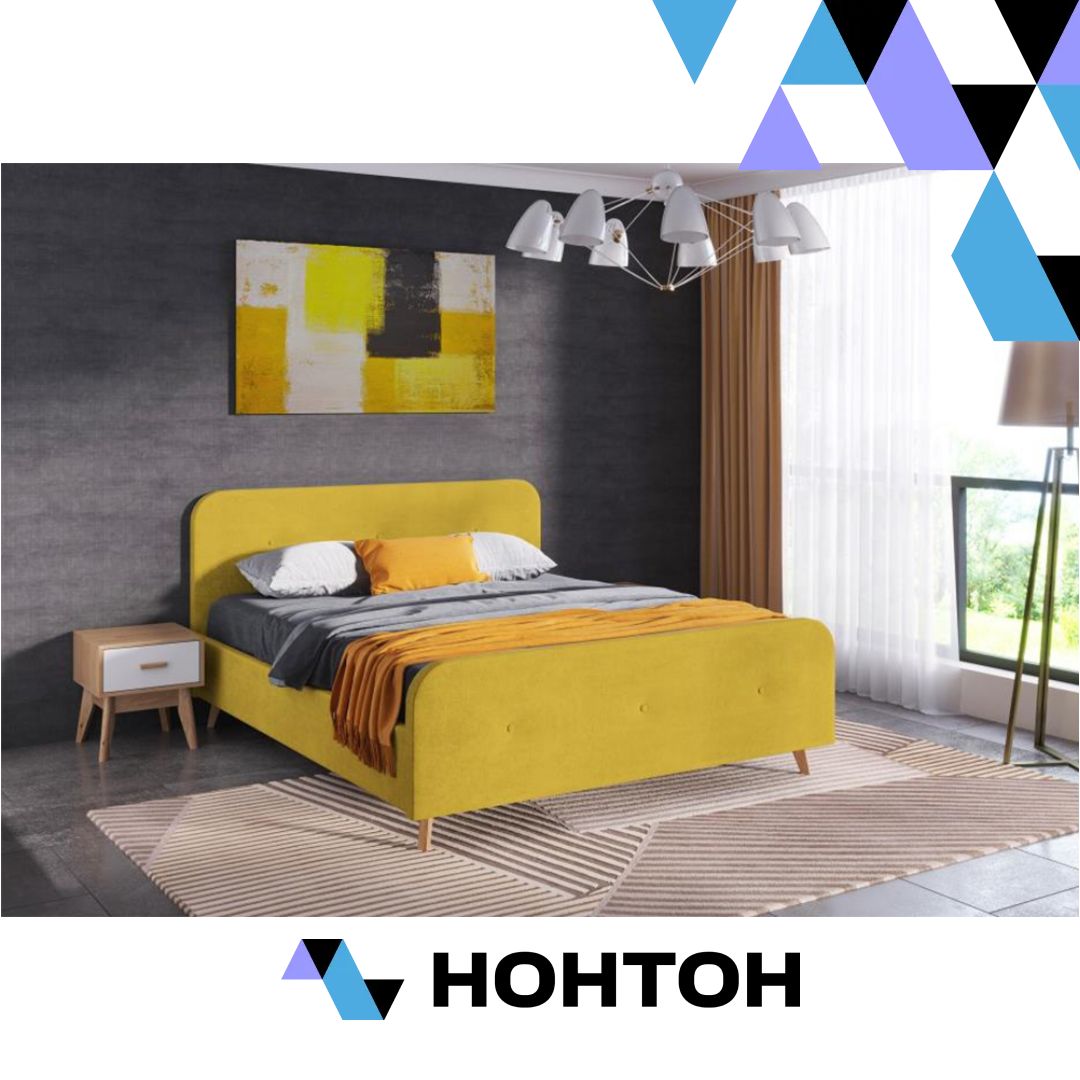 Кровать Сиерра желтая