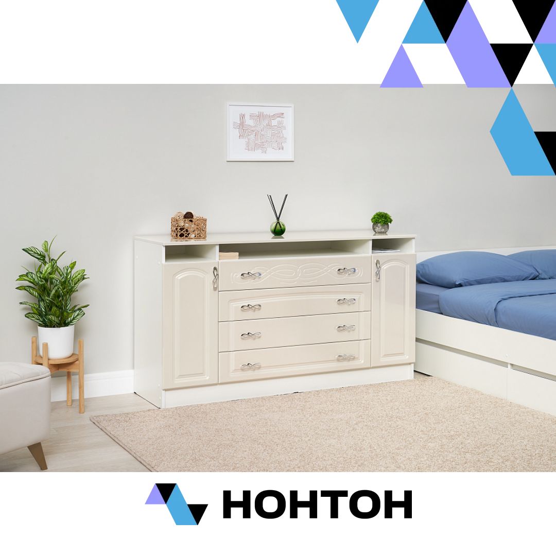 Комод КМ-01 Венеция жемчуг