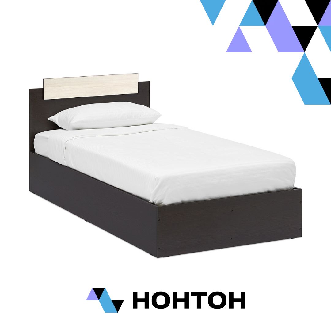 Кровать односпальная Эко лоредо / венге