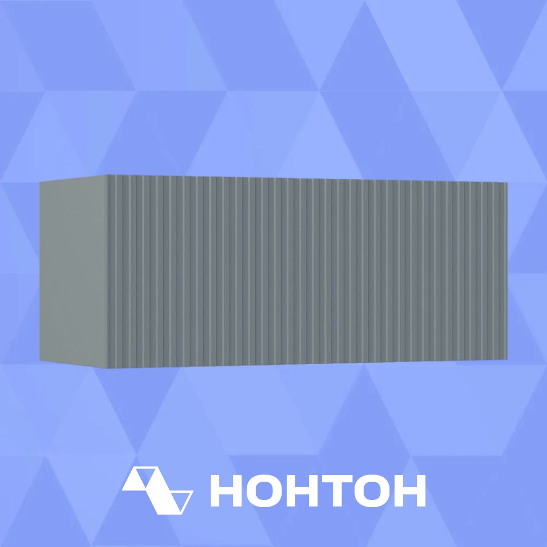 Тумба навесная Оливия сумеречный голубой / шарли бриз