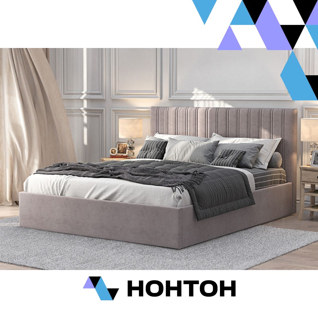 Кровать Сенди бежевая