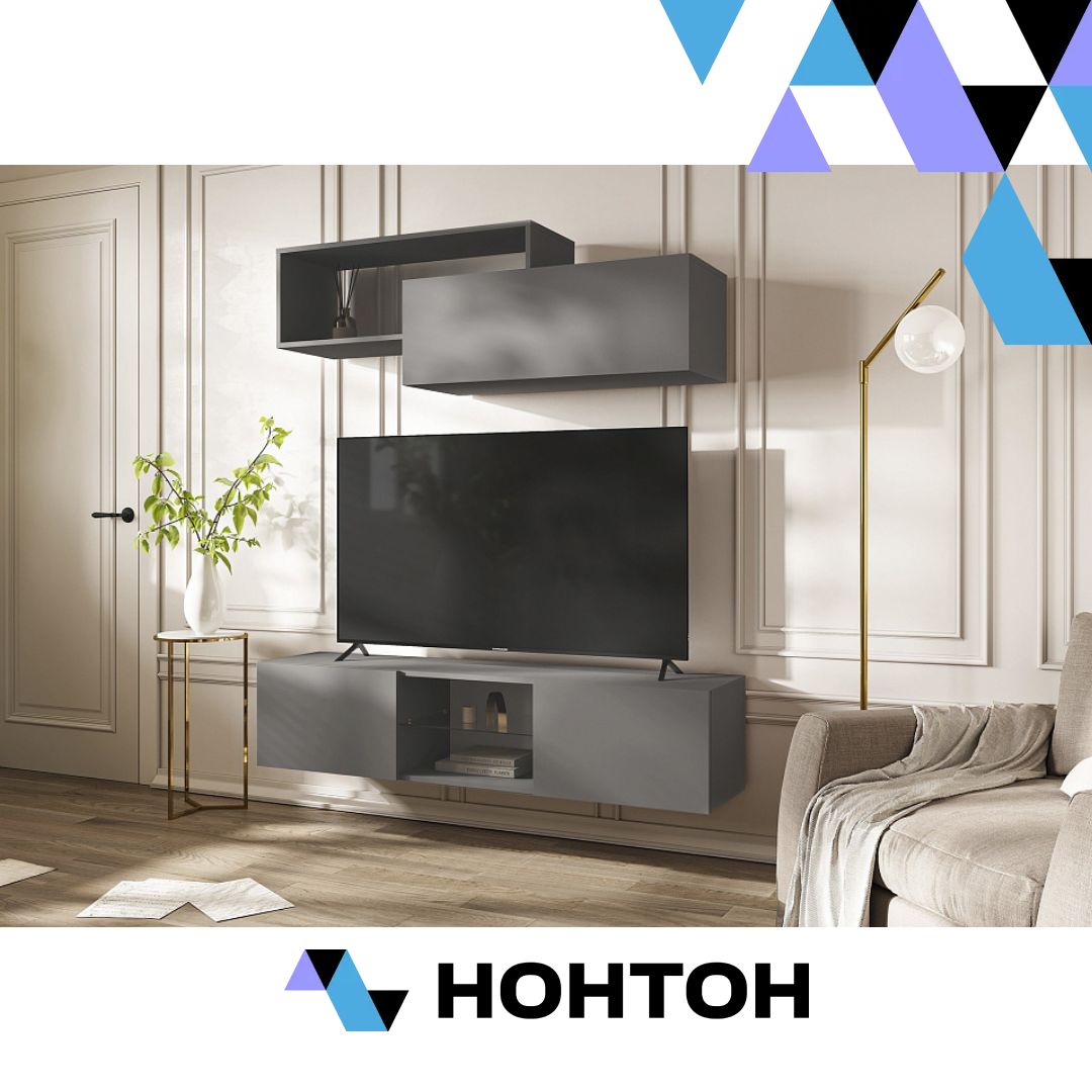 Гостиная Челси №1 графит