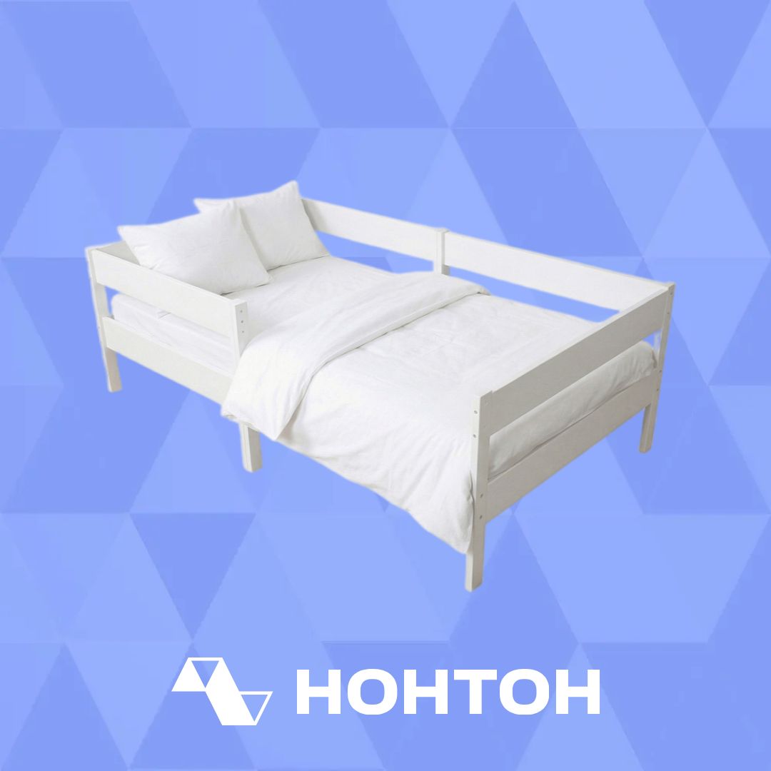 Кровать детская Вайси белая