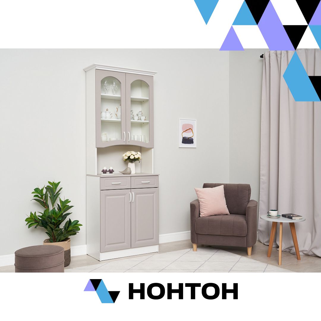 Буфет Констанция 2-х створчатый мускат