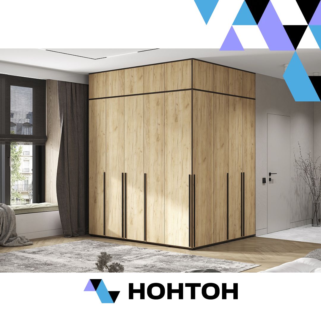 Комплект шкафов с антресолью Норд №2 дуб крафт