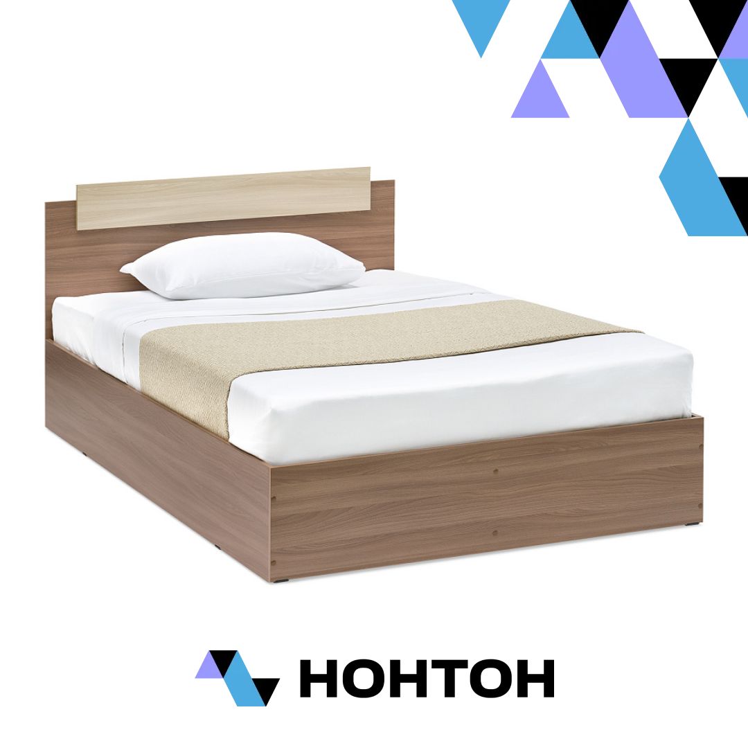 Кровать односпальная Эко ясень шимо