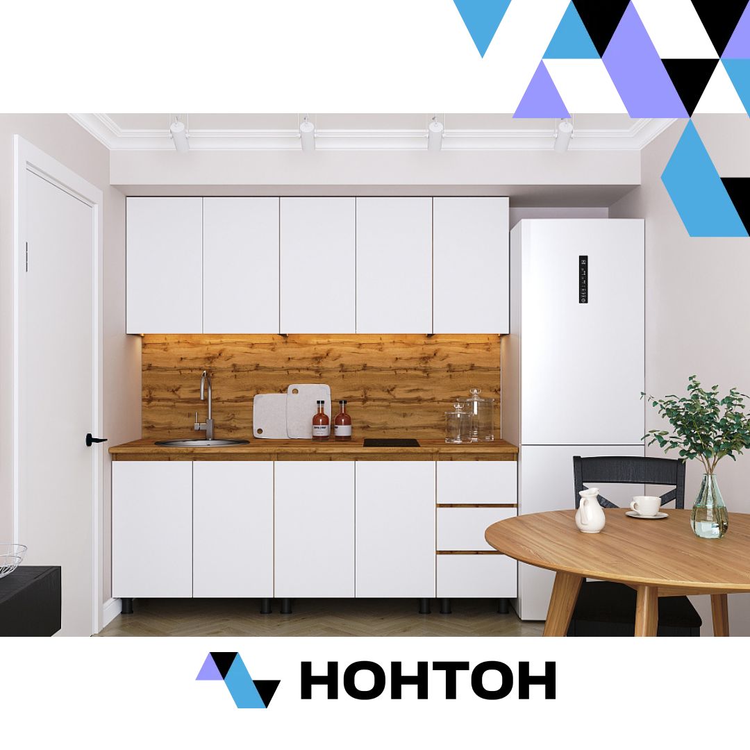 Кухня Норди reform 2.0 м дуб вотан / белый