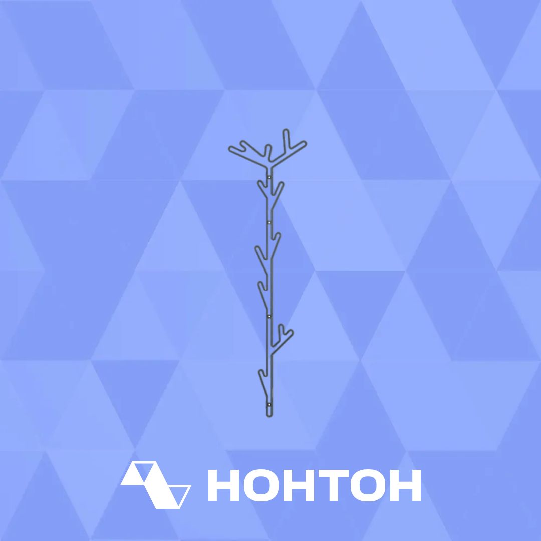 Вешалка SHT-WH37 антрацит
