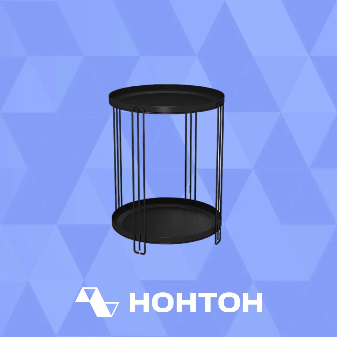 Стол журнальный SHT-CT31 черный муар