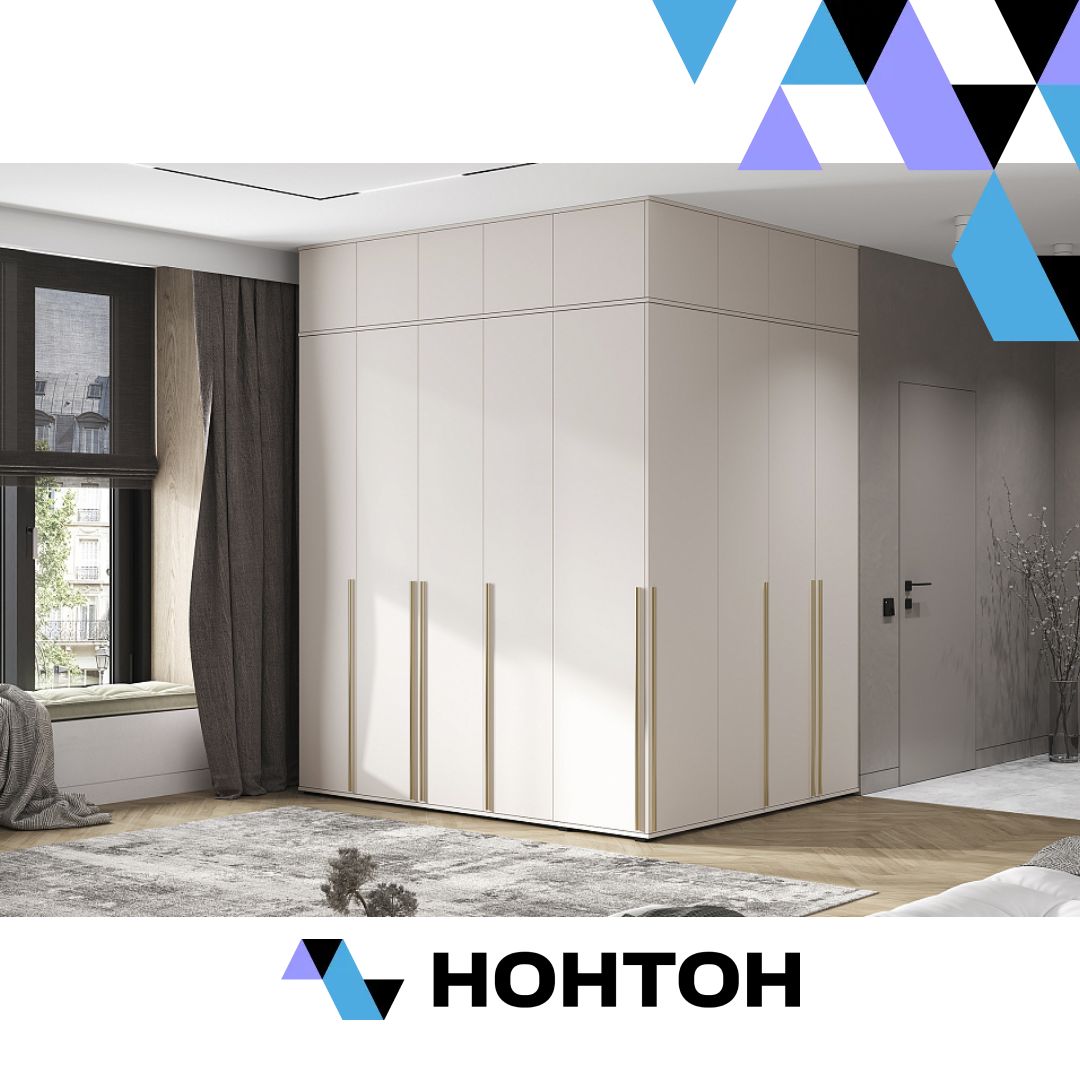 Комплект шкафов с антресолью Норд №2 кашемир