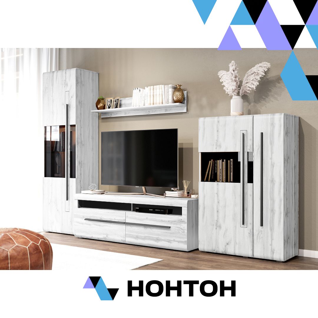 Гостиная Ницца 1 дуб винтерберг